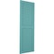 Ekena Millwork True Fit PVC Two Panel Chevron Modern Style Fixed Mount Shutters, Pure Turquoise, 12W x 68H, PR TFP101CV12X068PT - alternate 8